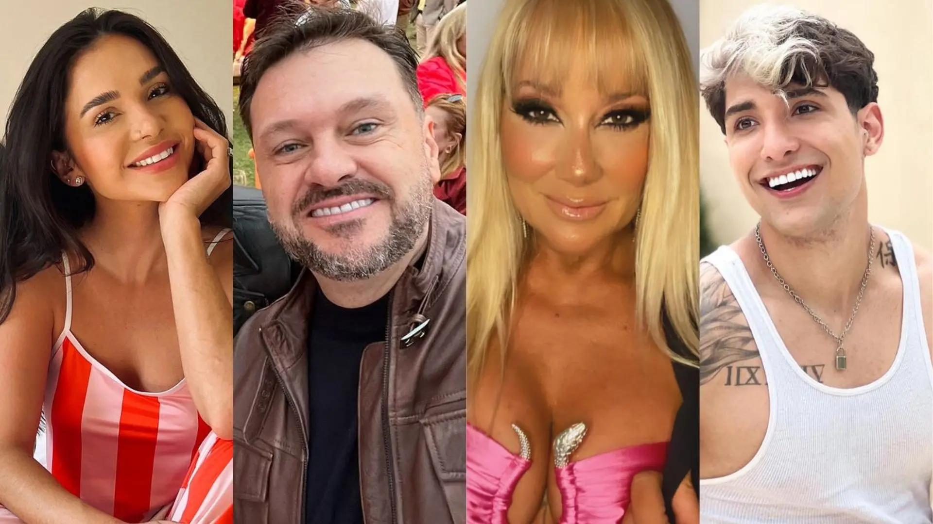 Gizelly Bicalho, Albert Bressan, Vivi Fernandez e Cauê Fantin