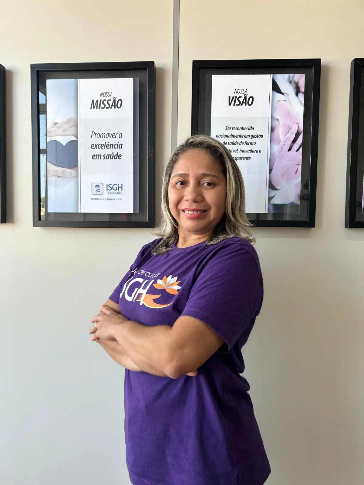 Graziela Monte é psicóloga e coordenadora de Desenvolvimento Organizacional do ISGH