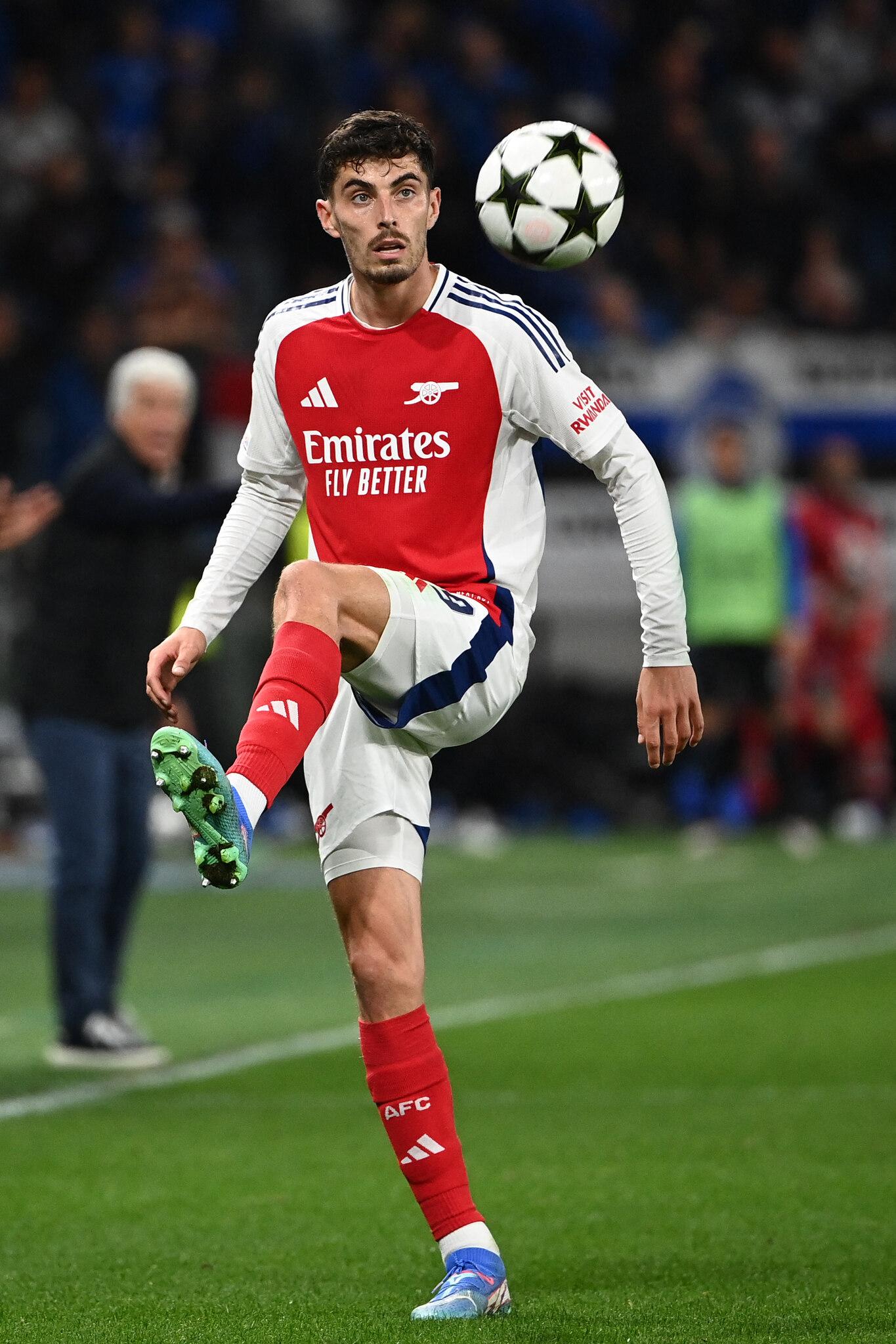 Imagem do atacante do Arsenal Kai Havertz