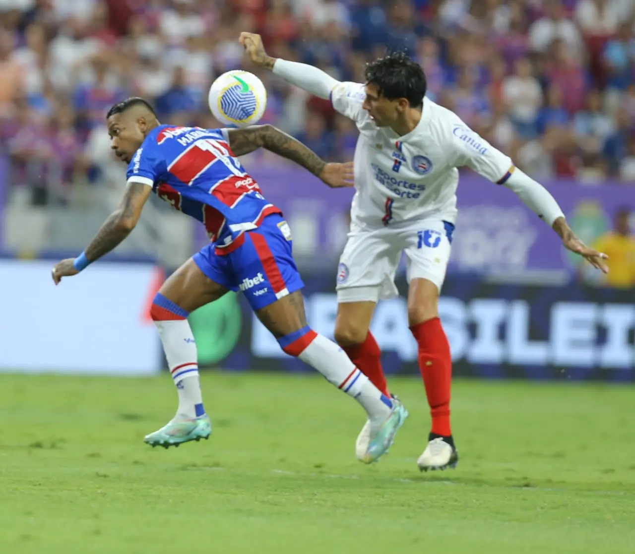 Marinho durante Fortaleza x Bahia
