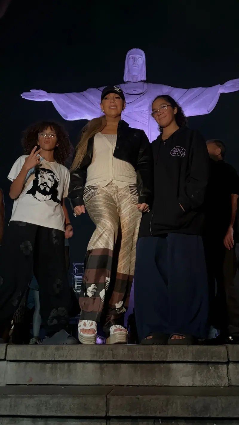 Mariah coma  família