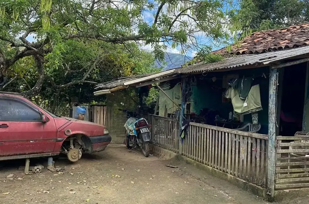 Cativeiro onde vítima ficou presa pelo tio