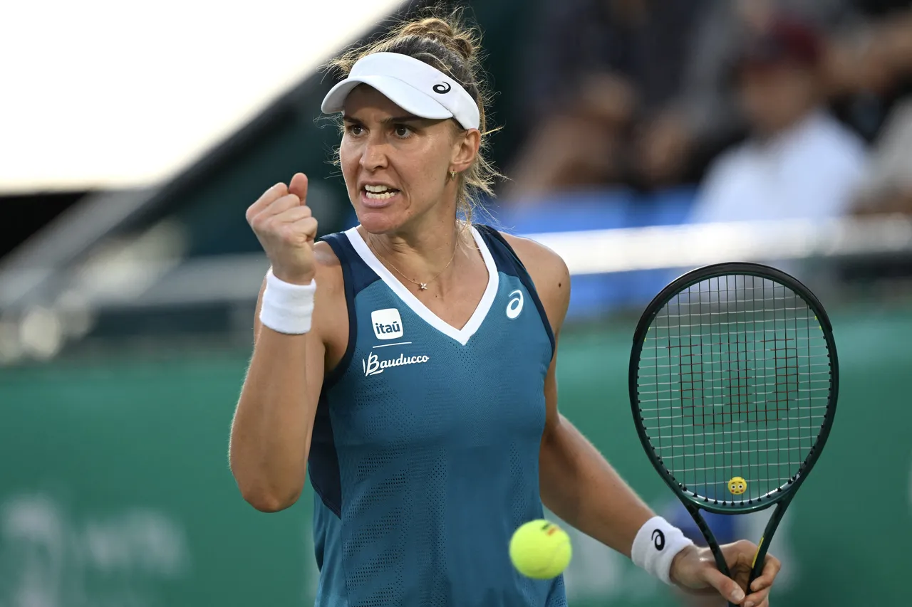 Bia vibra com ponto na final do WTA 500 de Seul contra Kasatkina