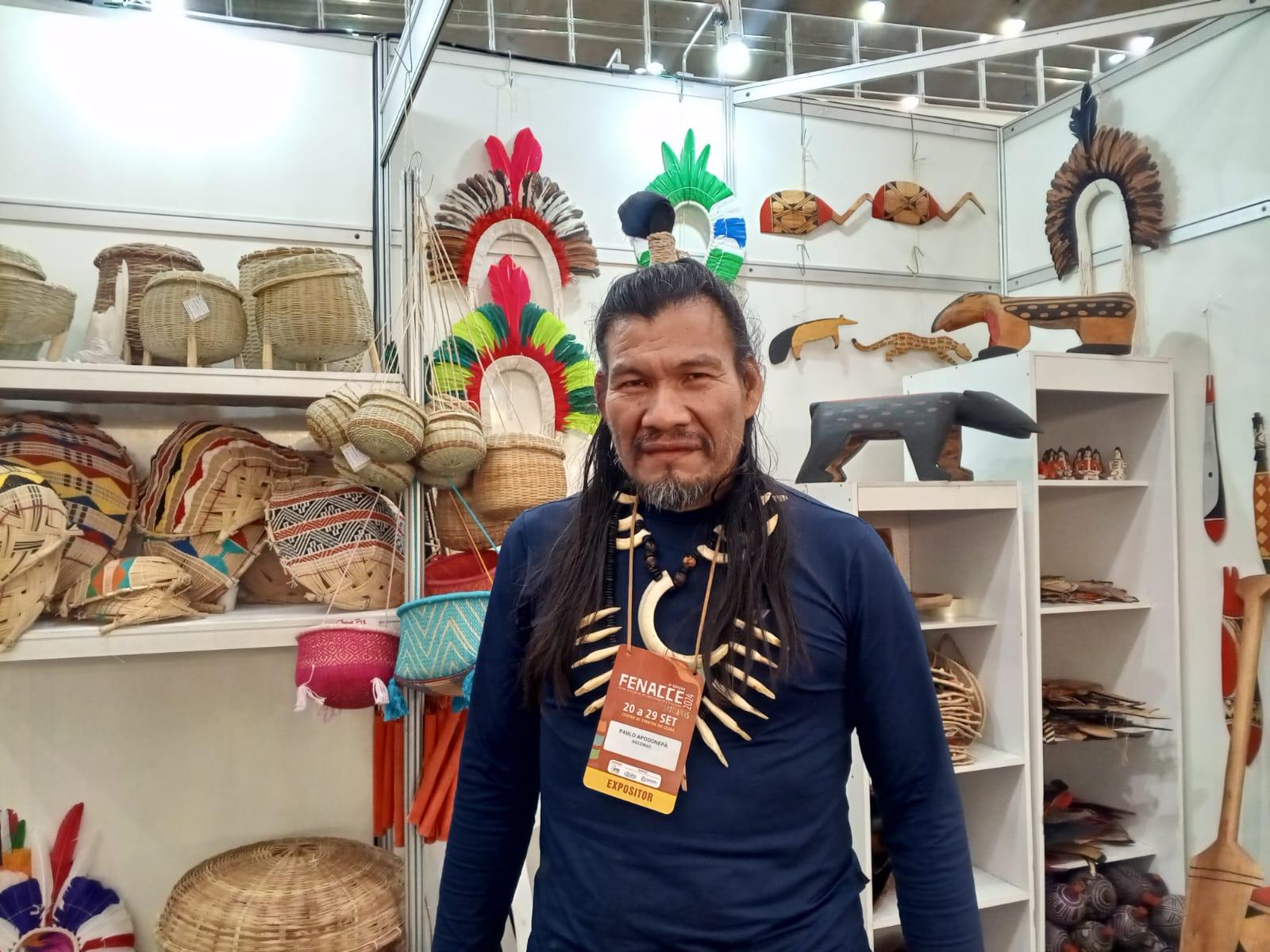 Indigena no stand