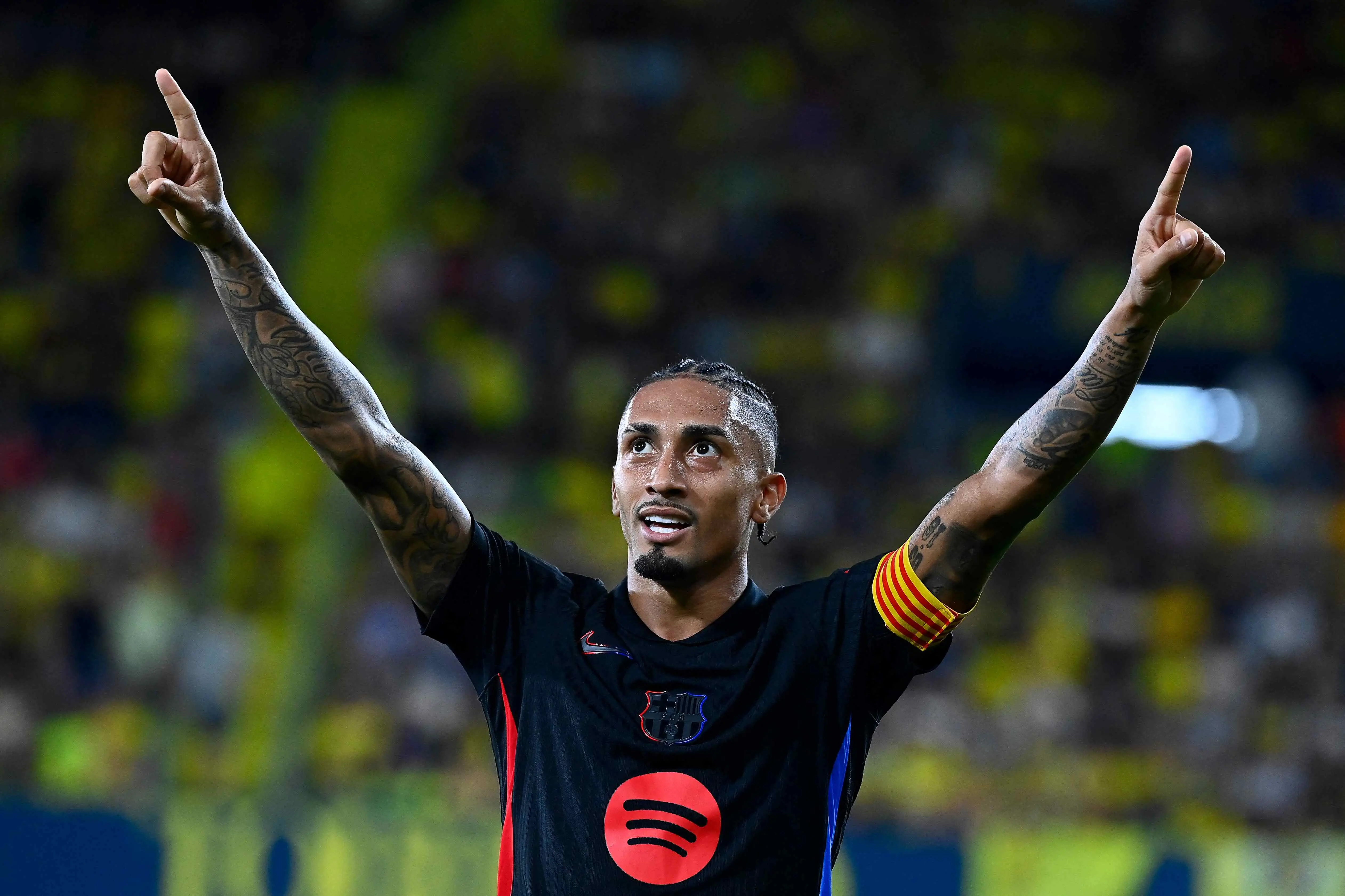 Imagem do atacante do Barcelona Rafinha