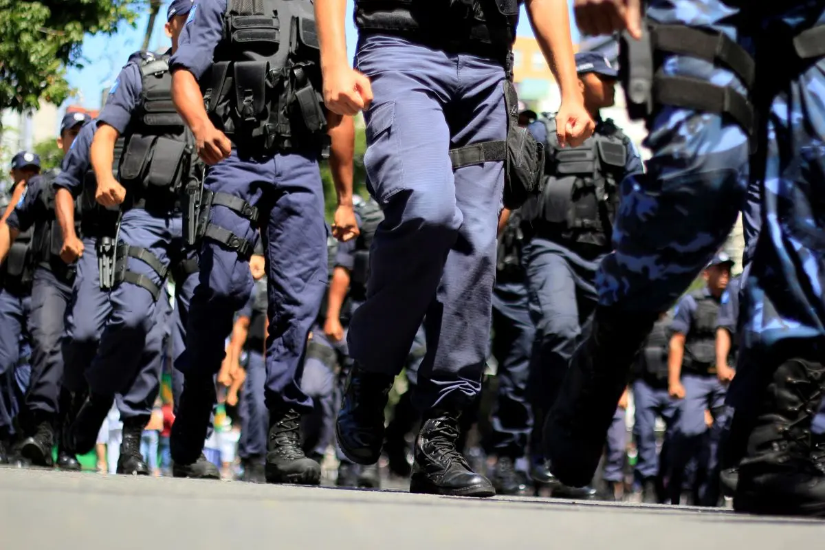 Guardas Municipais em ação nas ruas