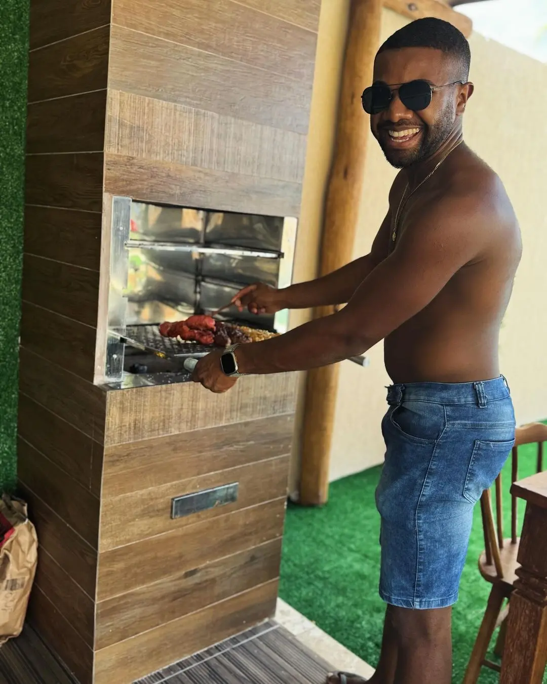 Foto de Davi Brito, atual campeão do BBB 24