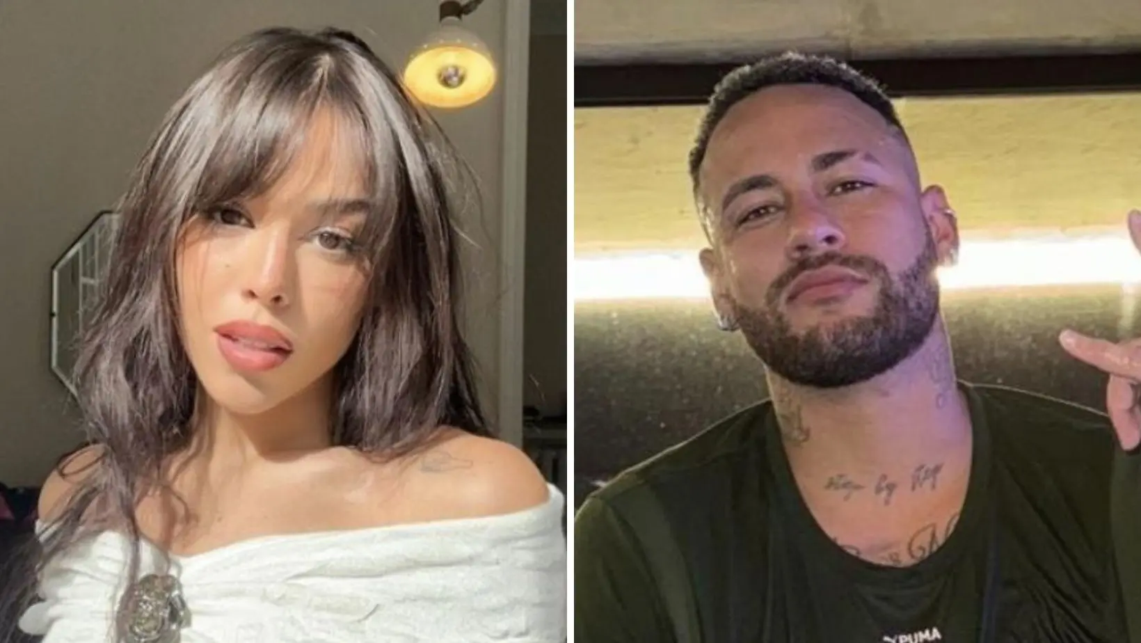 Danna Paola da série Elite e Neymar Jr.