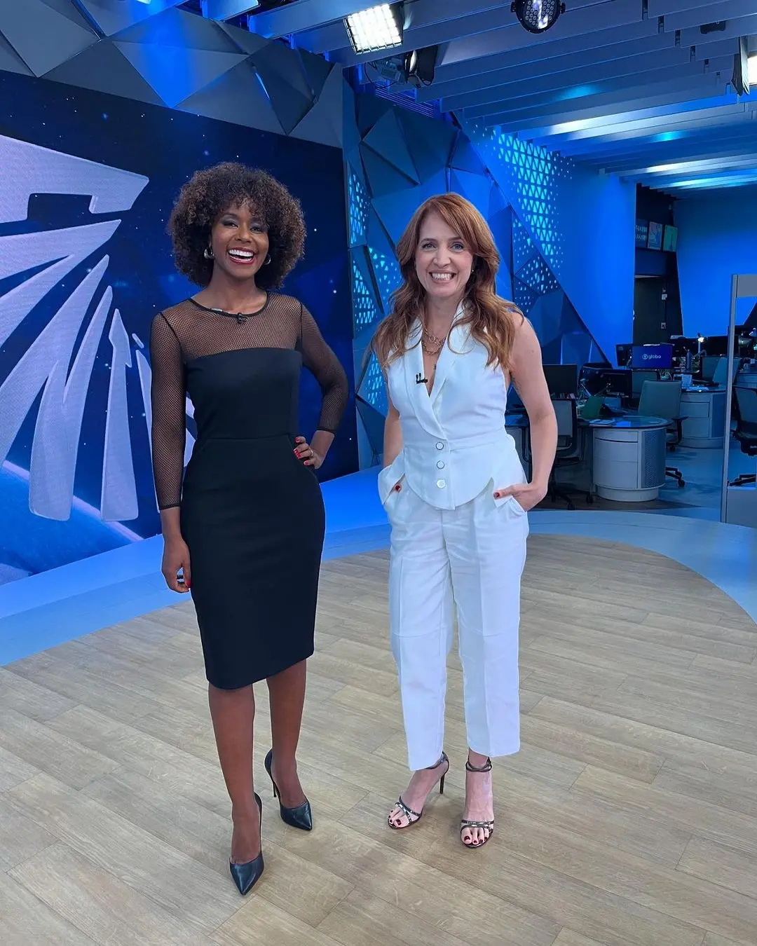 Maju Coutinho e Poliana Abritta