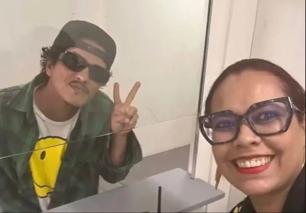 Bruno Mars já está em São Paulo