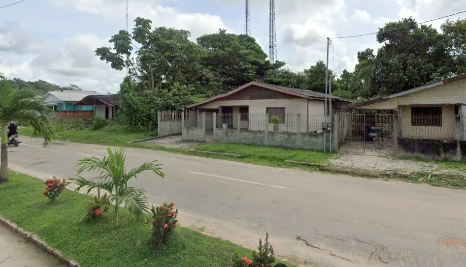 Rua da cidade Tarauacá, no interior do Acre