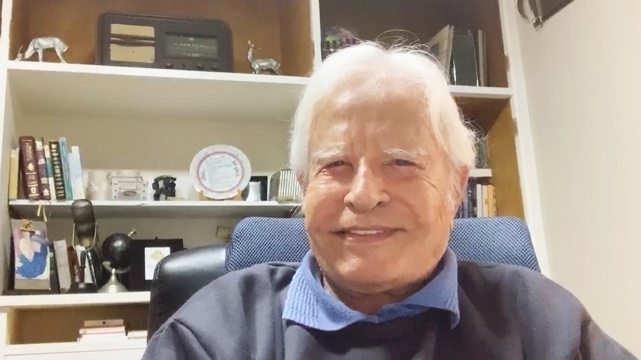 Cid Moreira em entrevista na Globo