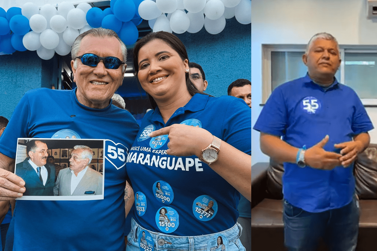 Andrea Nunes, Lucilvio Girão, Habraão Ramos, renúncia, eleições, Maranguape, Ceará