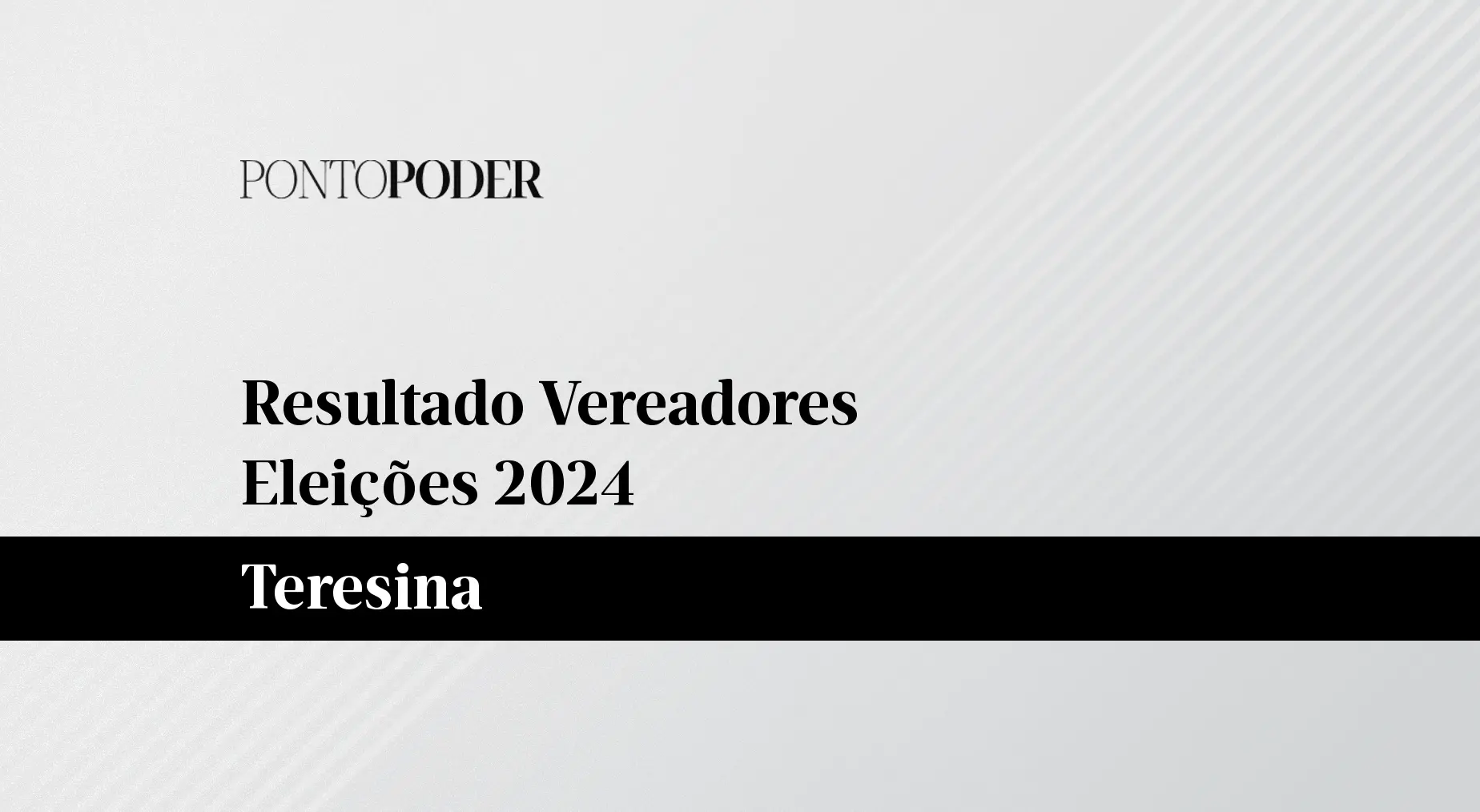 Resultado das eleições 2024 para Vereador