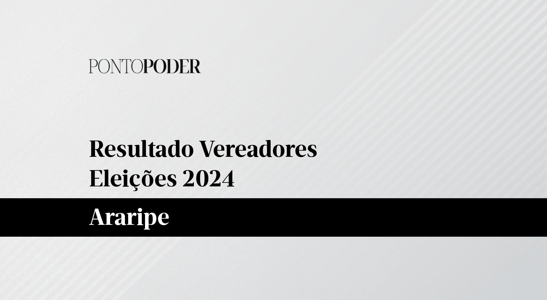 Resultado das eleições 2024 para Vereador