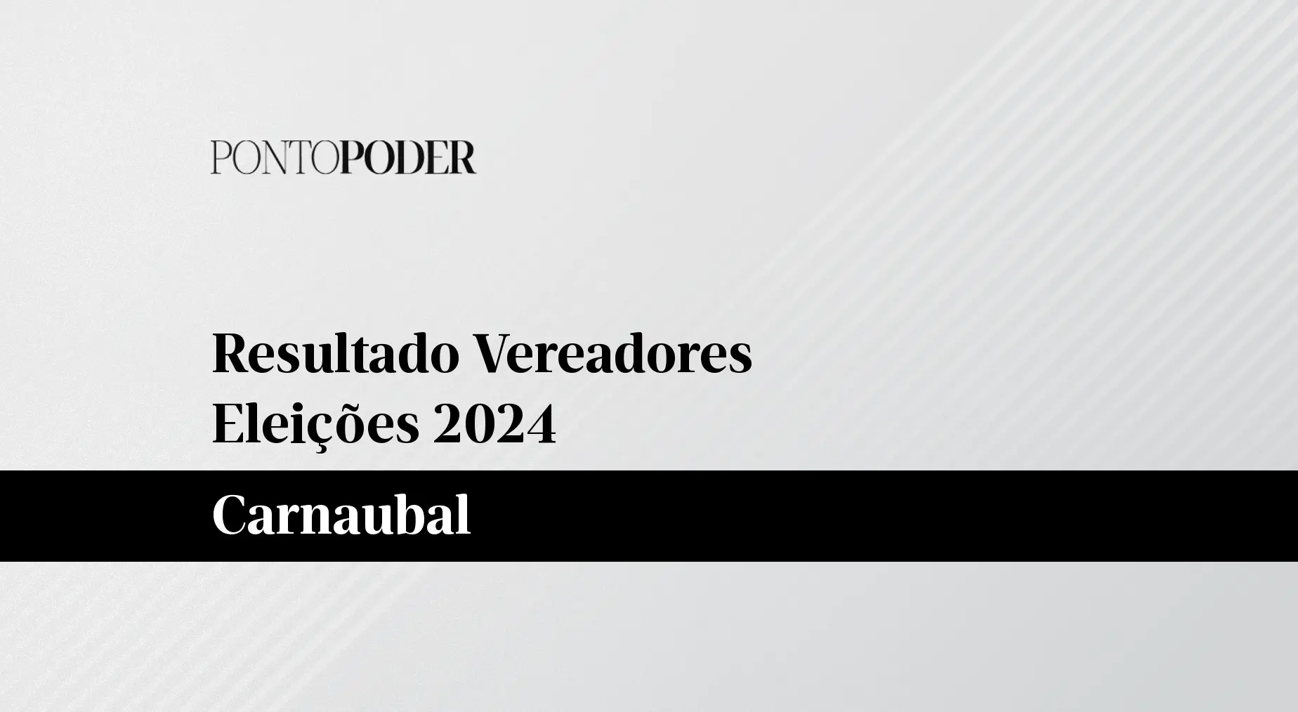 Resultado das eleições 2024 para Vereador