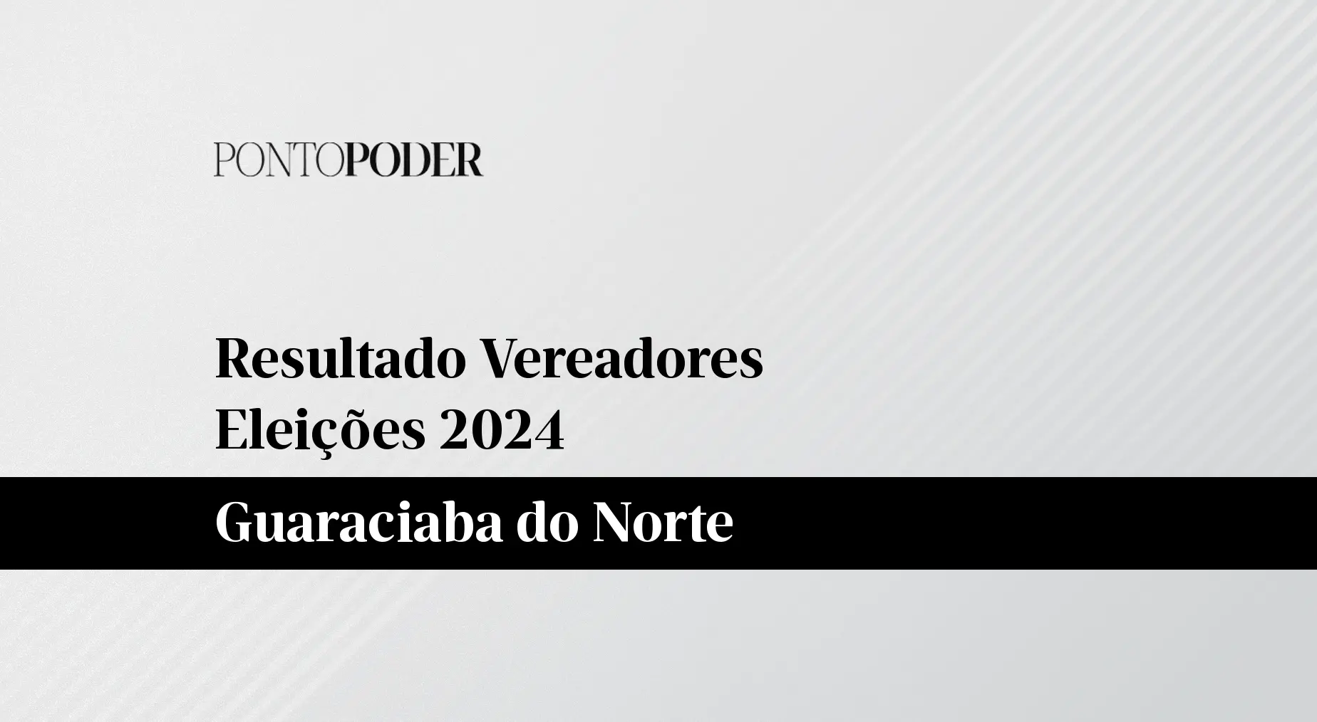Resultado das eleições 2024 para Vereador