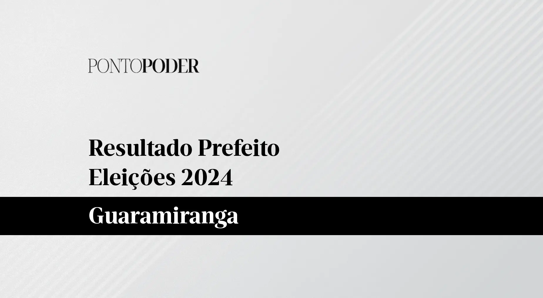 Resultado das eleições 2024 para prefeito