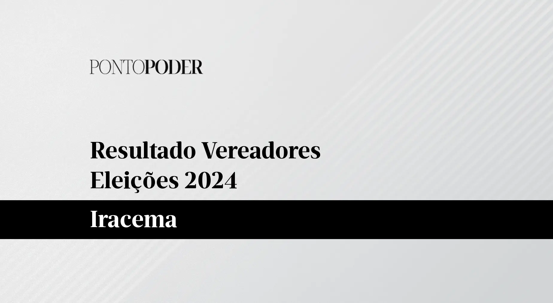 Resultado das eleições 2024 para Vereador