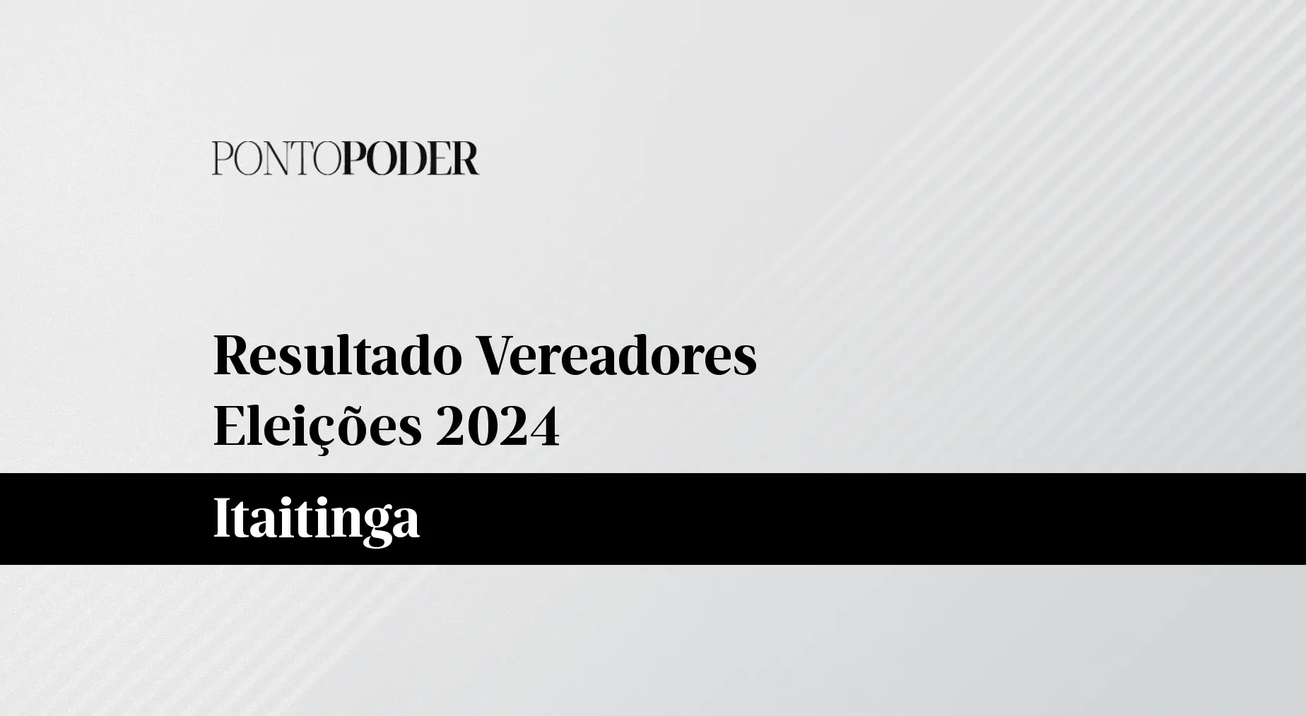 Resultado das eleições 2024 para Vereador
