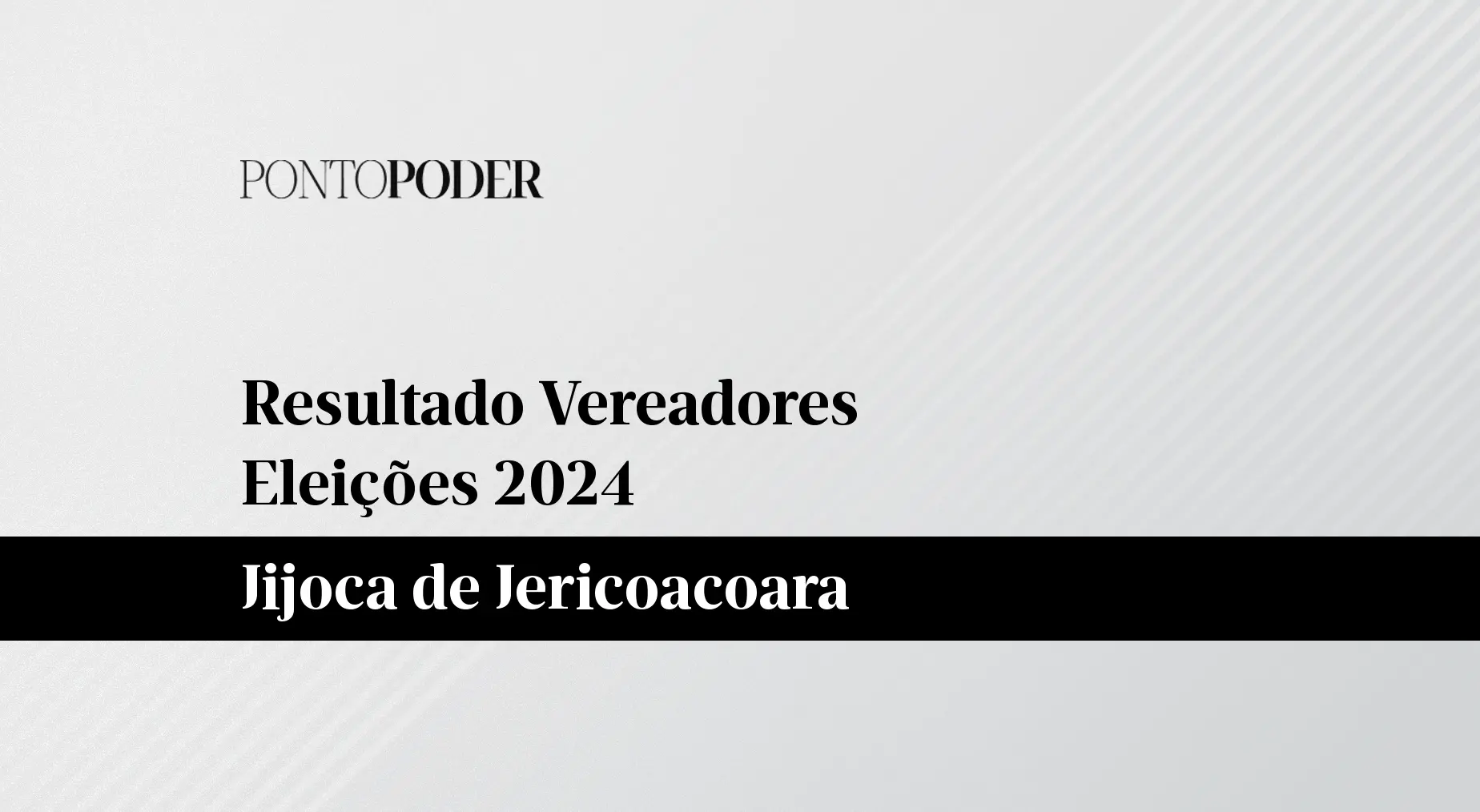 Resultado das eleições 2024 para Vereador