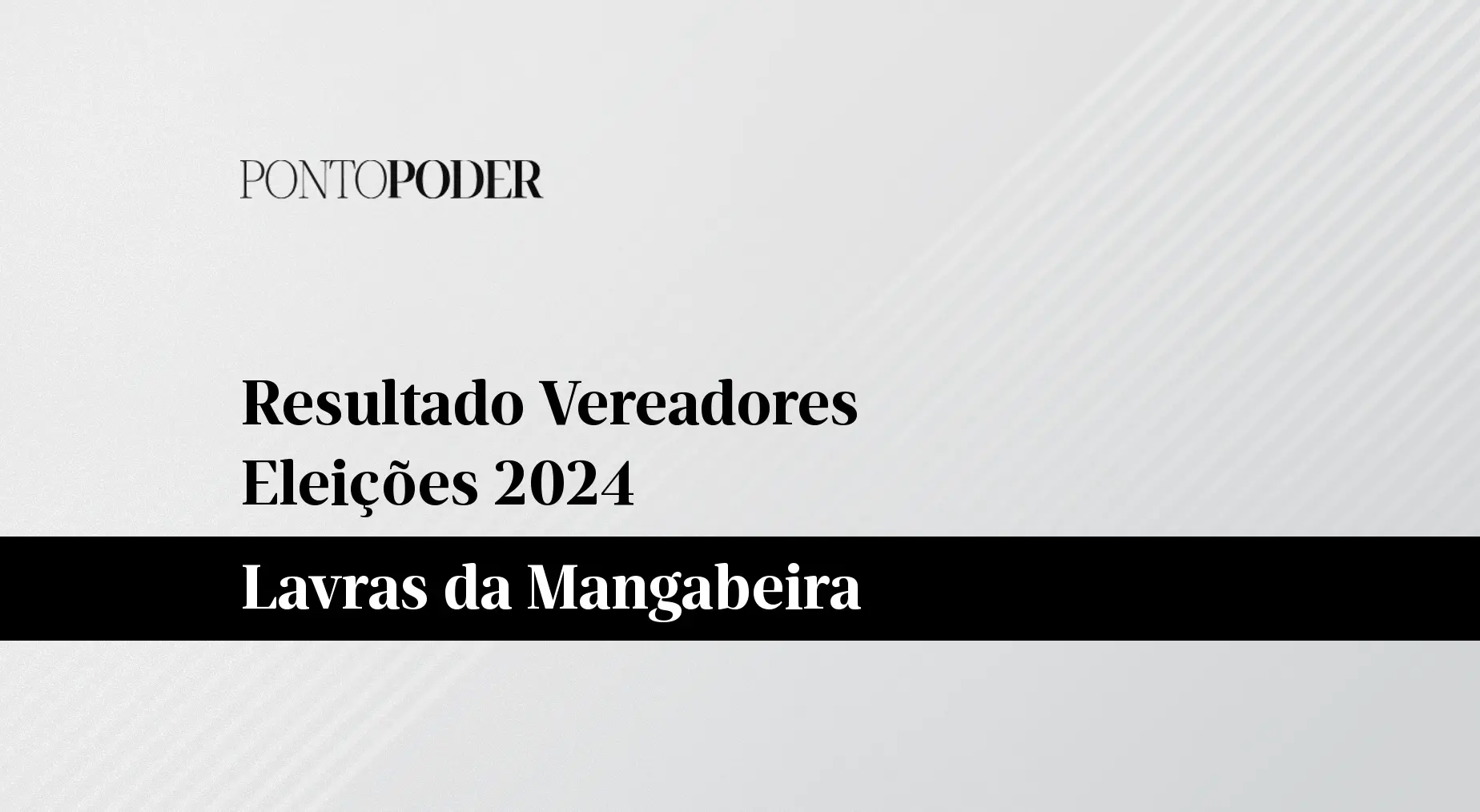 Resultado das eleições 2024 para Vereador