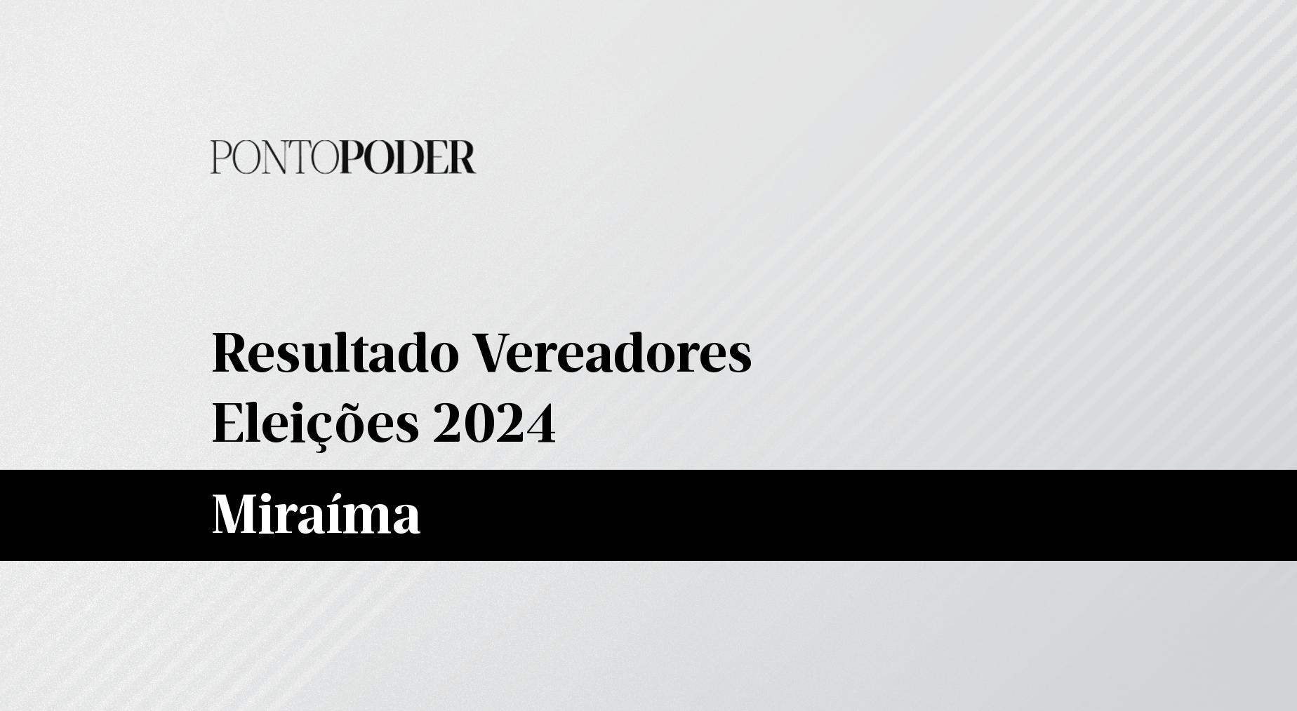 Resultado das eleições 2024 para Vereador