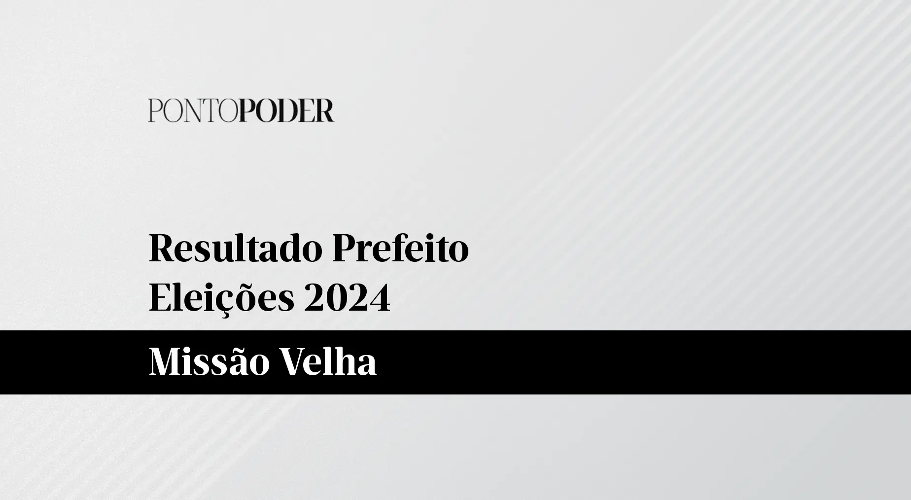Resultado das eleições 2024 para prefeito