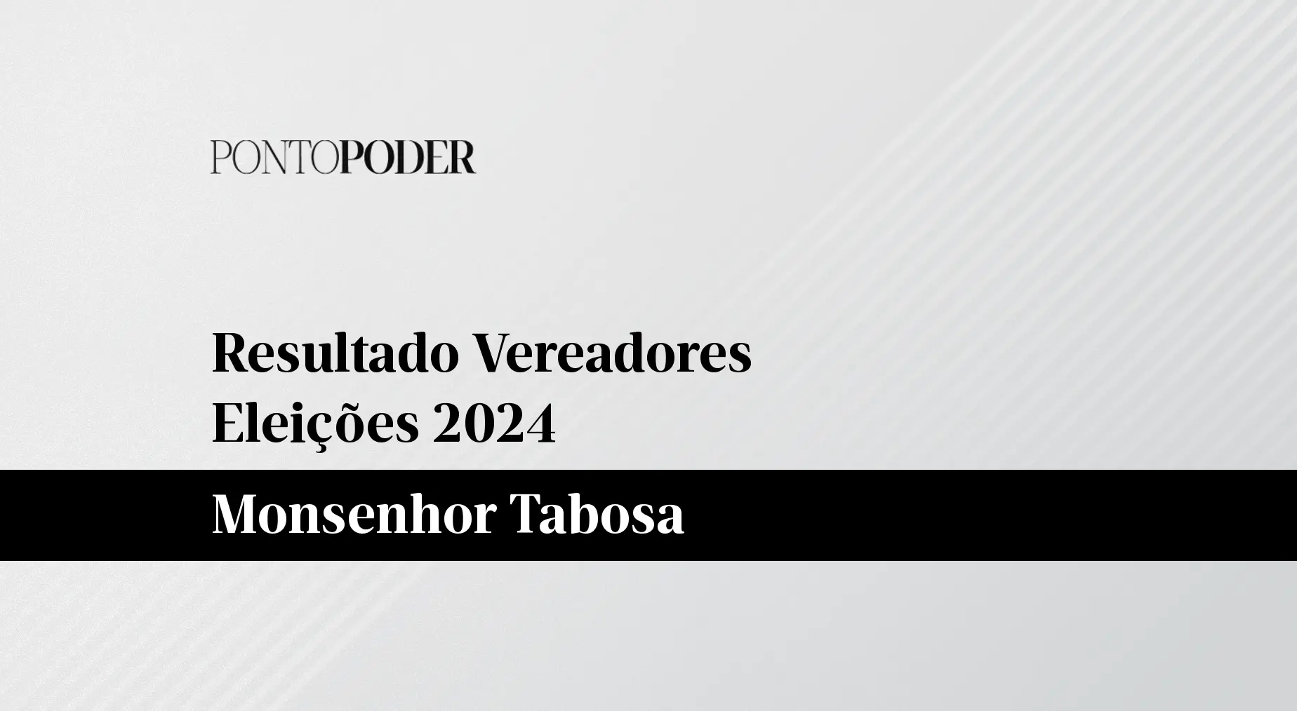 Resultado das eleições 2024 para Vereador