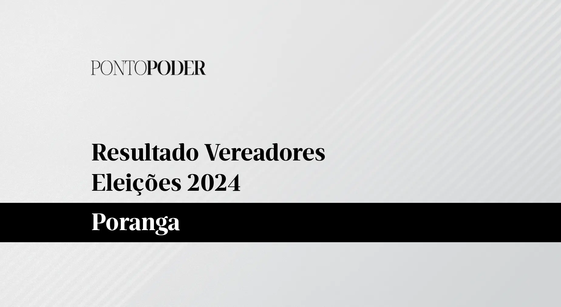 Resultado das eleições 2024 para Vereador