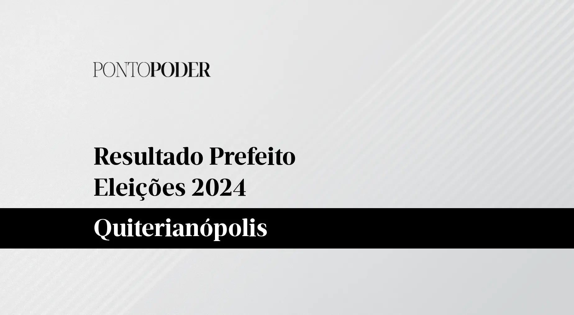 Resultado das eleições 2024 para prefeito