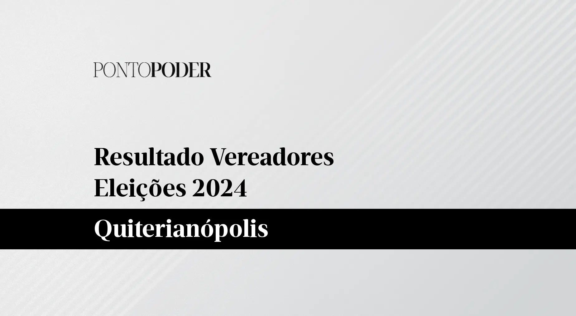 Resultado das eleições 2024 para Vereador