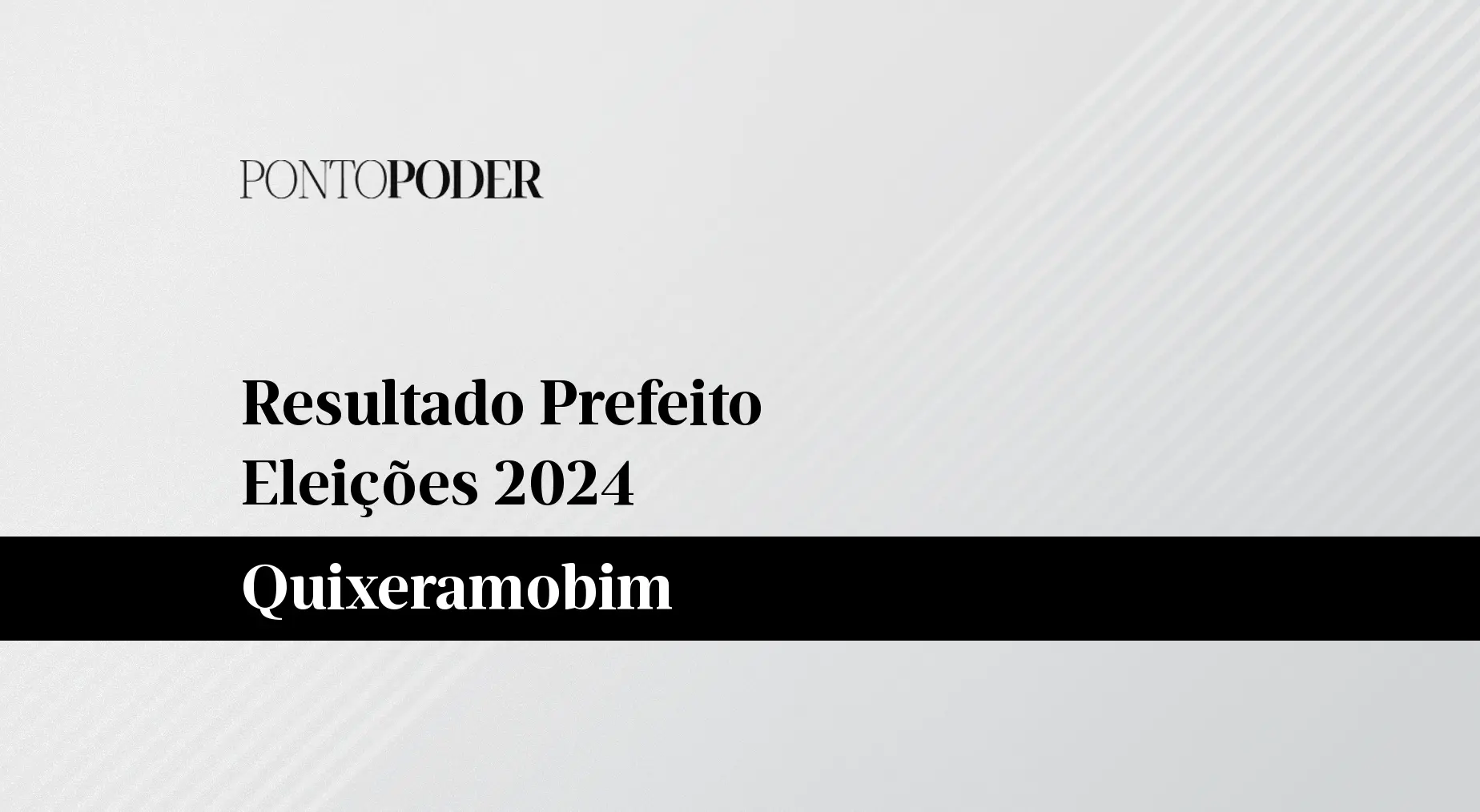Resultado das eleições 2024 para prefeito