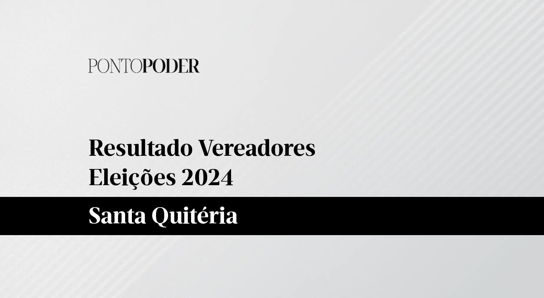 Resultado das eleições 2024 para Vereador
