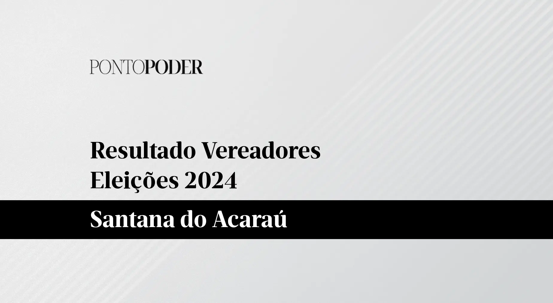 Resultado das eleições 2024 para Vereador