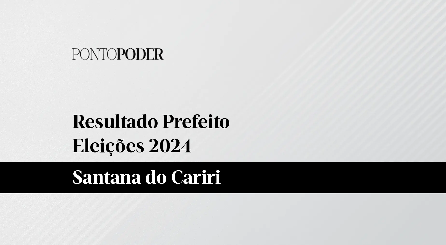 Resultado das eleições 2024 para prefeito