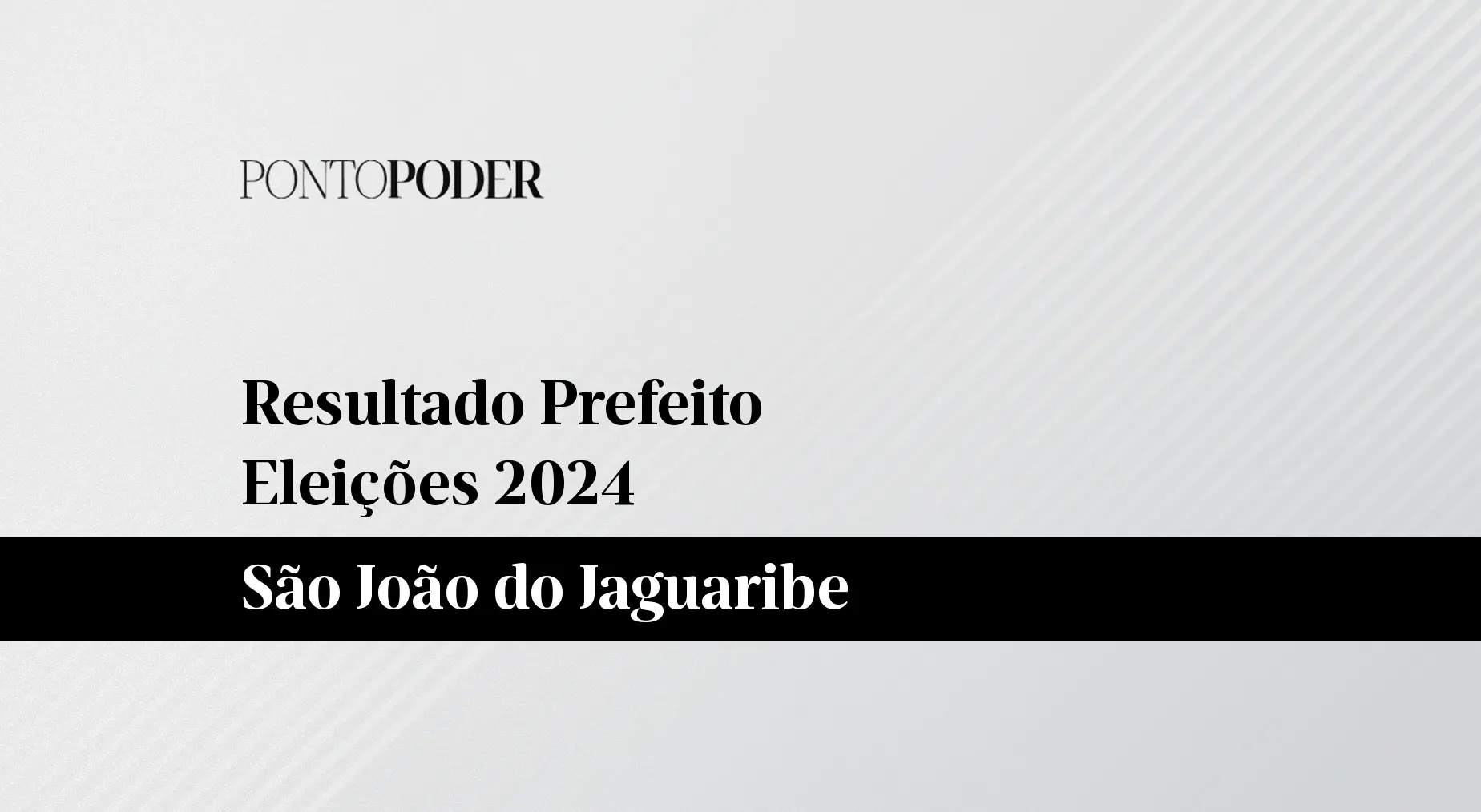 Resultado das eleições 2024 para prefeito