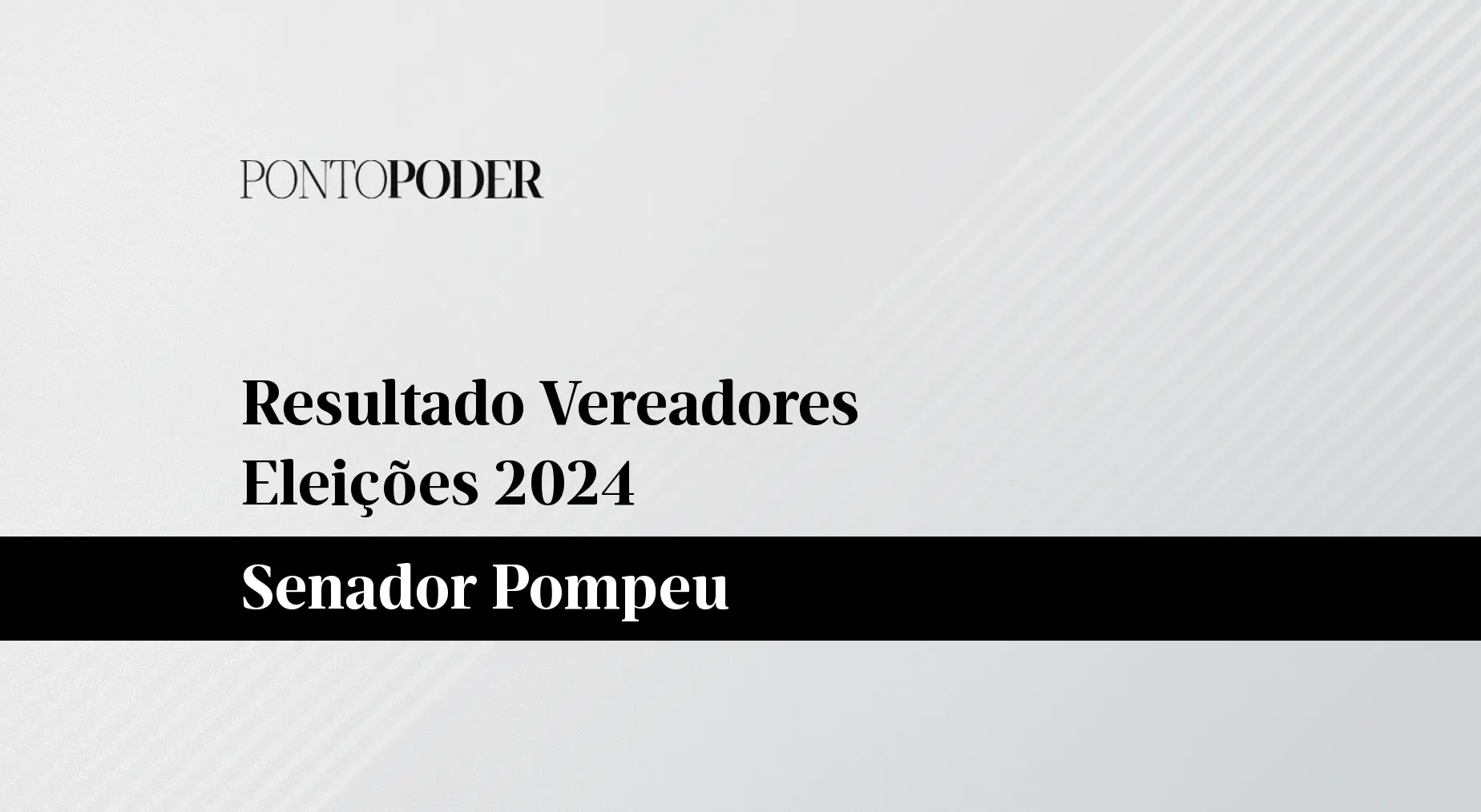 Resultado das eleições 2024 para Vereador