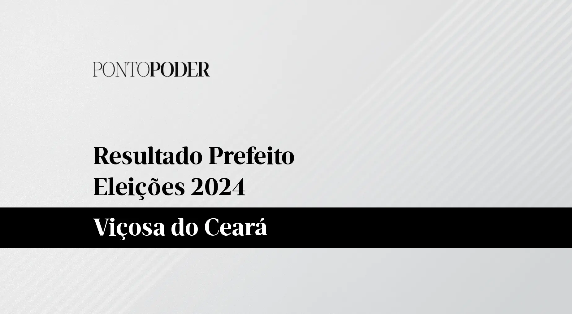 Resultado das eleições 2024 para prefeito