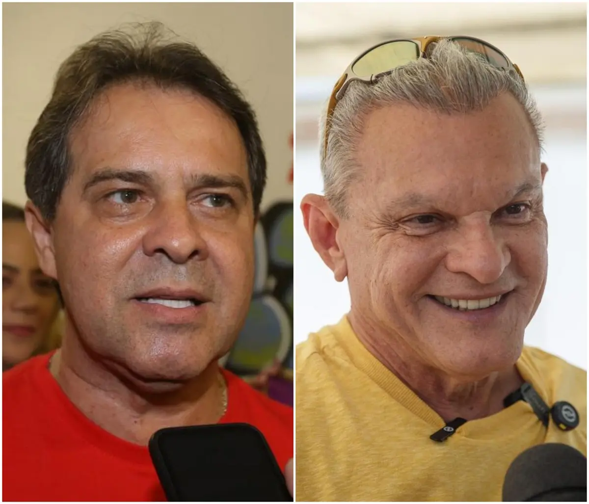 Evandro Leitão e José Sarto