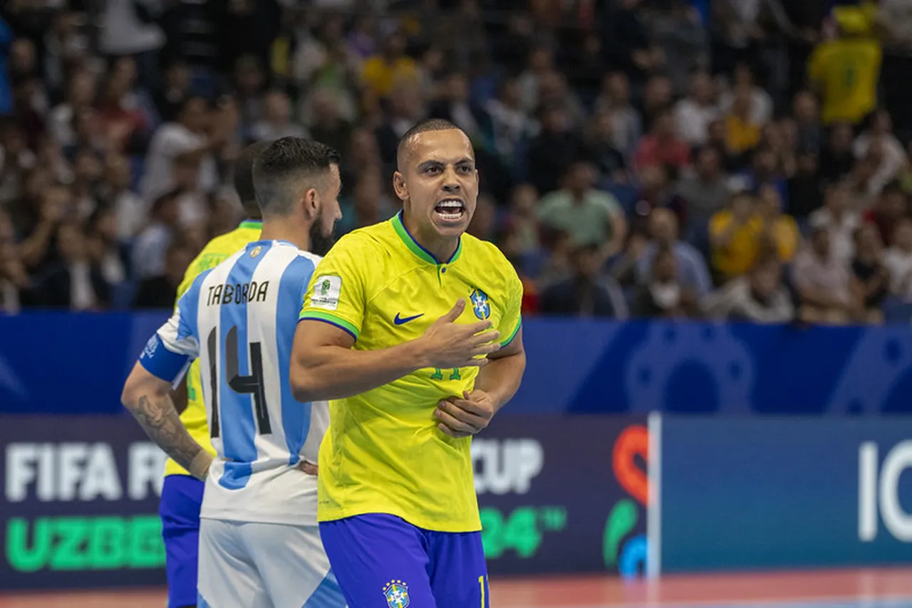 Ferrão marcou um dos gols da vitória do Brasil contra a Argentina que valeu o título mundial