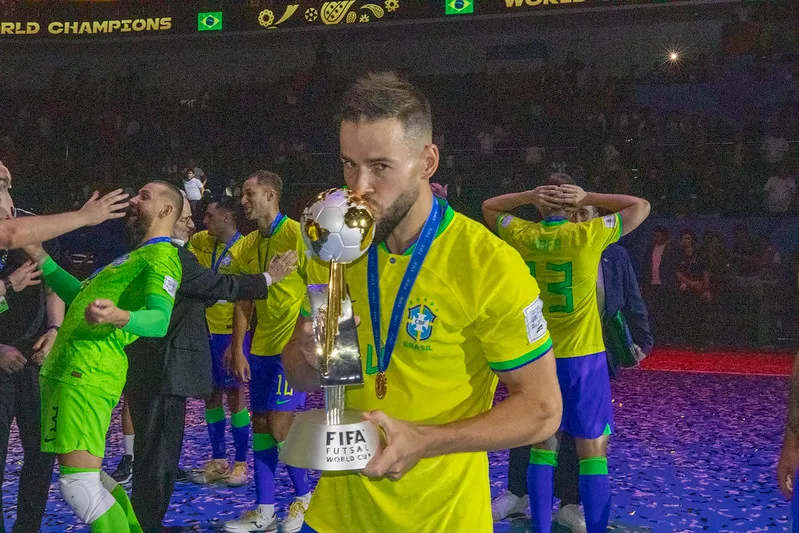 O Brasil conquistou o hexa mundial em torneios organizados pela Fifa
