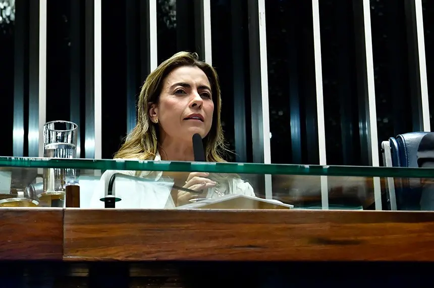 Foto de Soraya Thronicke no Senado