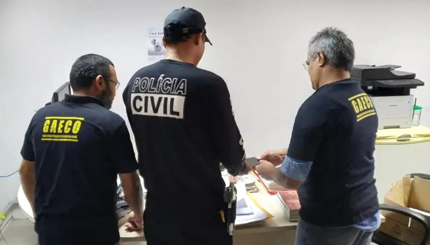 Organização criminosa foi alvo da Operação Saratoga, deflagrada pelo Gaeco, do Ministério Público, e pela Polícia Civil