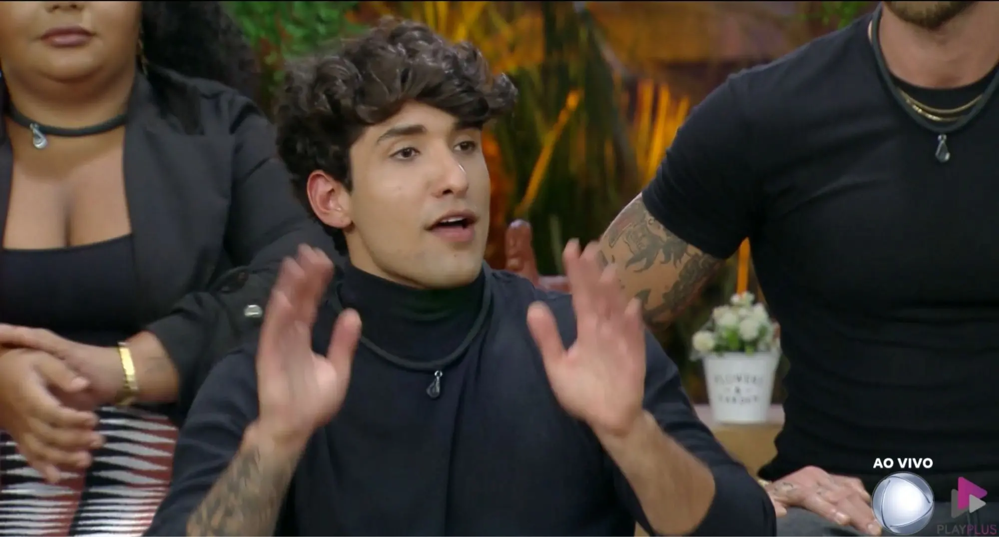 Foto de Cauê Fantin na formação de roça