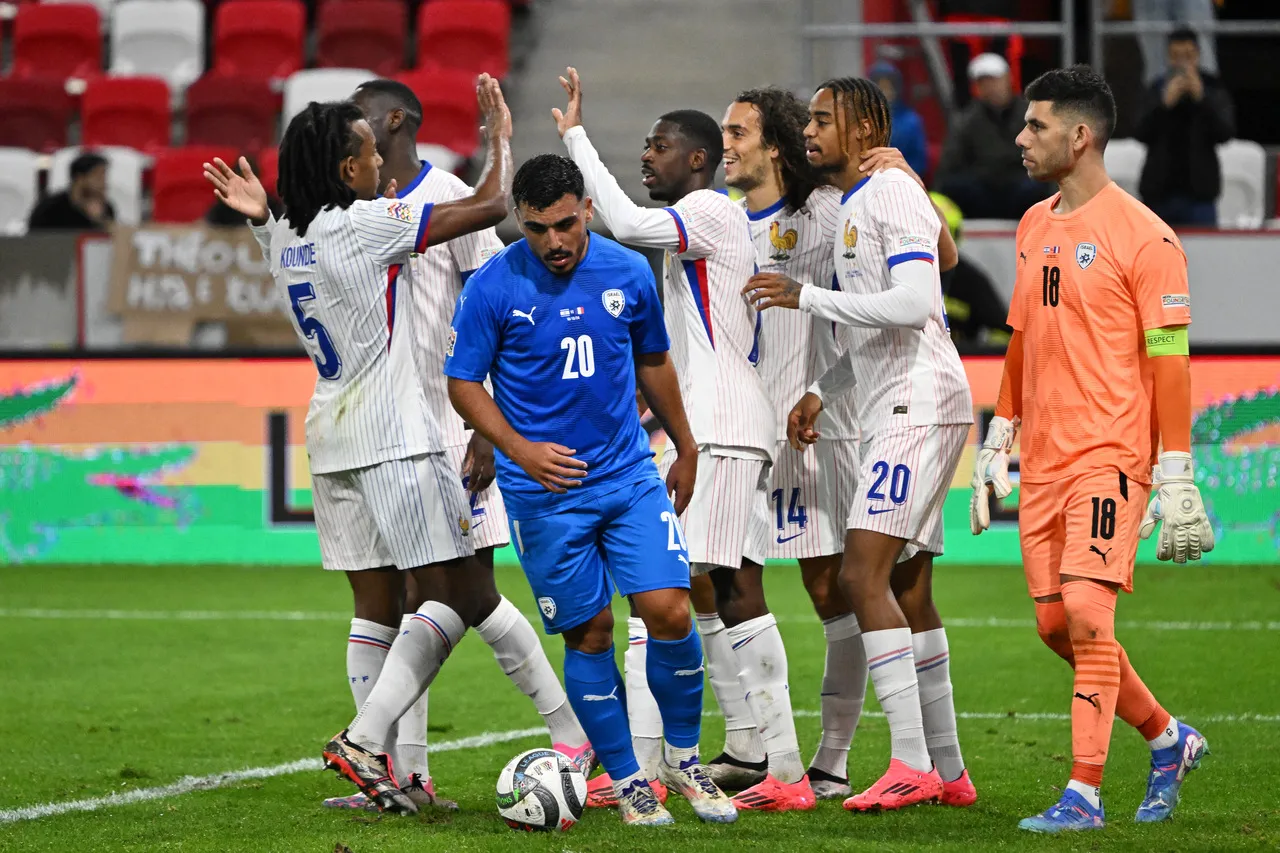 A França venceu Israel em jogo em Budapeste, na Hungria