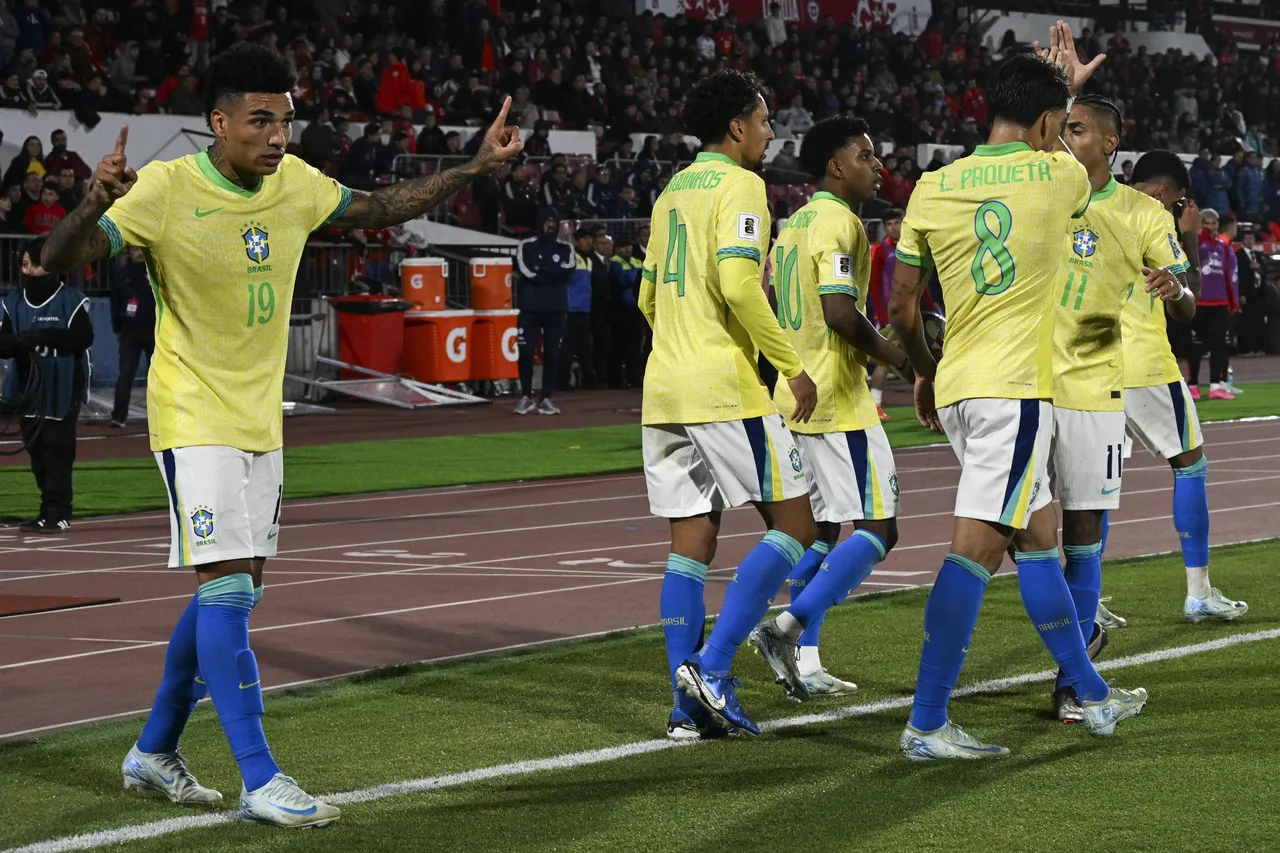 Igor Jesus marcou o primeiro gol do Brasil no jogo