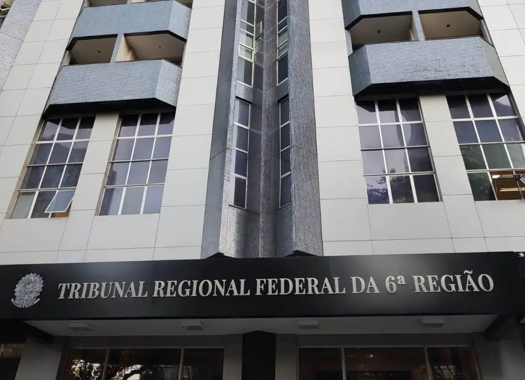 fachada do prédio do tribunal regional federal da 6ª região