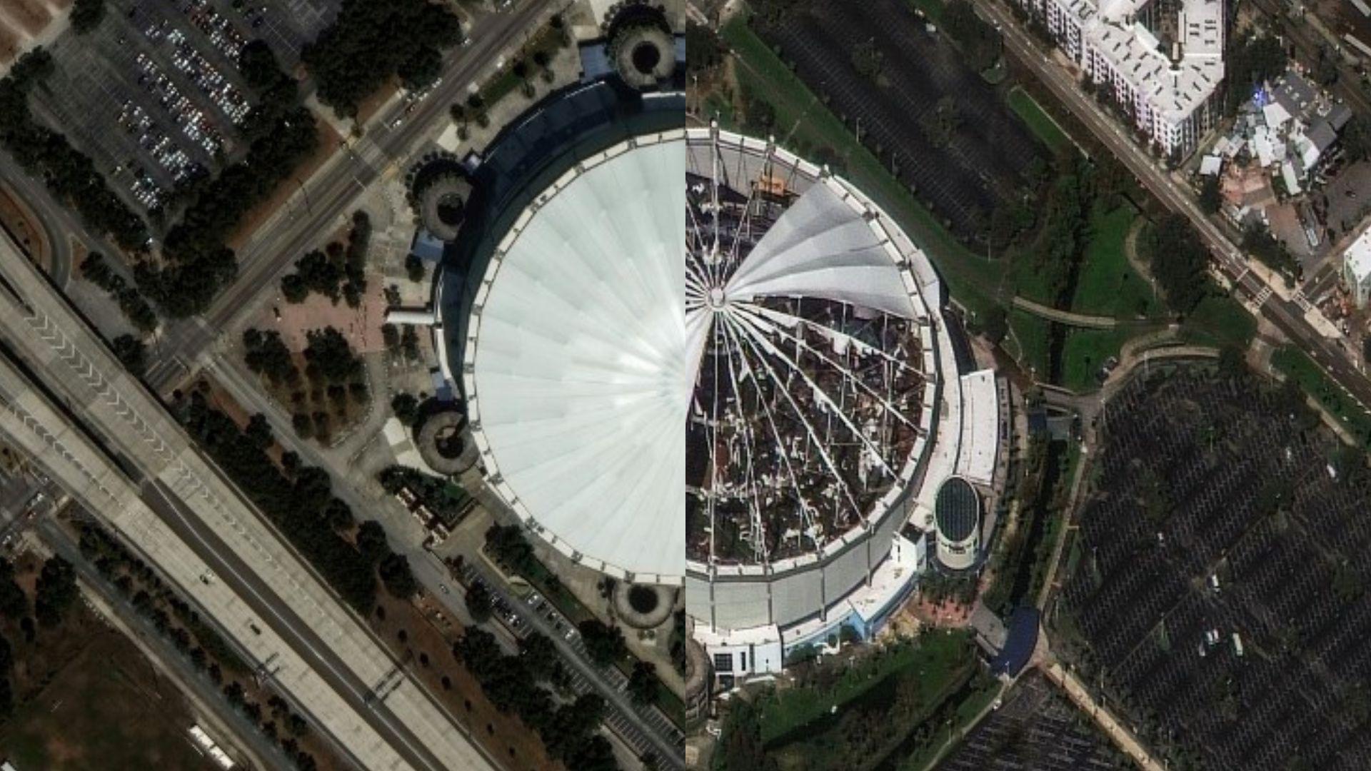 Furacão Milton: veja imagens do impacto da tempestade após passagem na Flórida