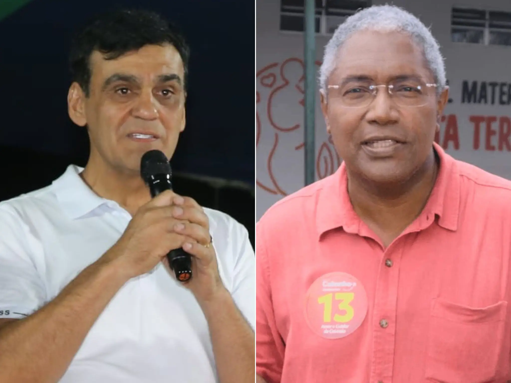 Naumi Amorim e Waldemir Catanho disputam o segundo turno em Caucaia